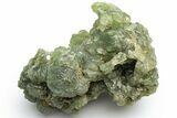 Green Prehnite Crystal Cluster - Morocco #224842-1